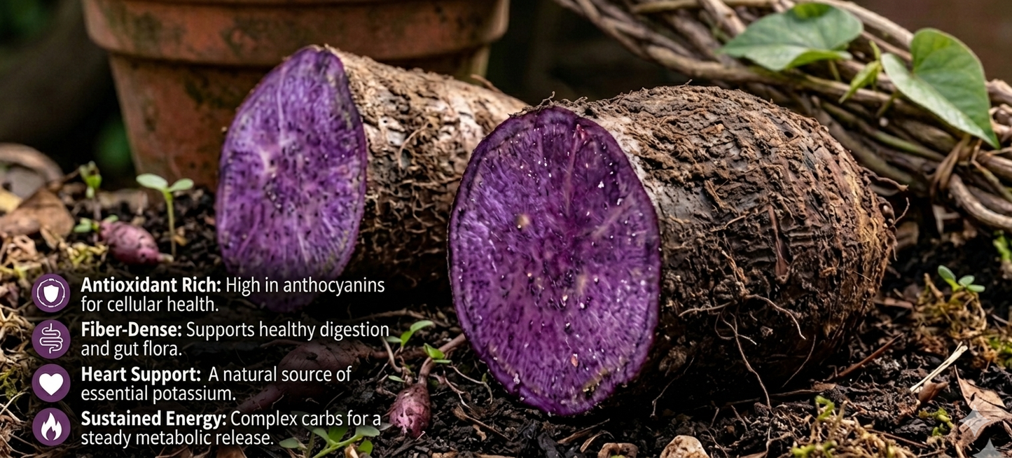 Simply Ube – 100% Pure Premium Purple Yam Powder (120g)