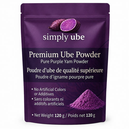 Simply Ube – 100% Pure Premium Purple Yam Powder (120g)